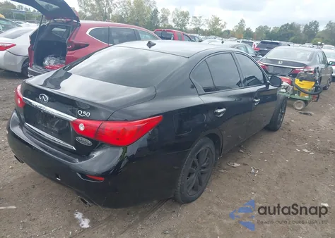 2015 Infiniti Q50 Premium z USA, uszkodzony, nr VIN JN1BV7AP9FM336376